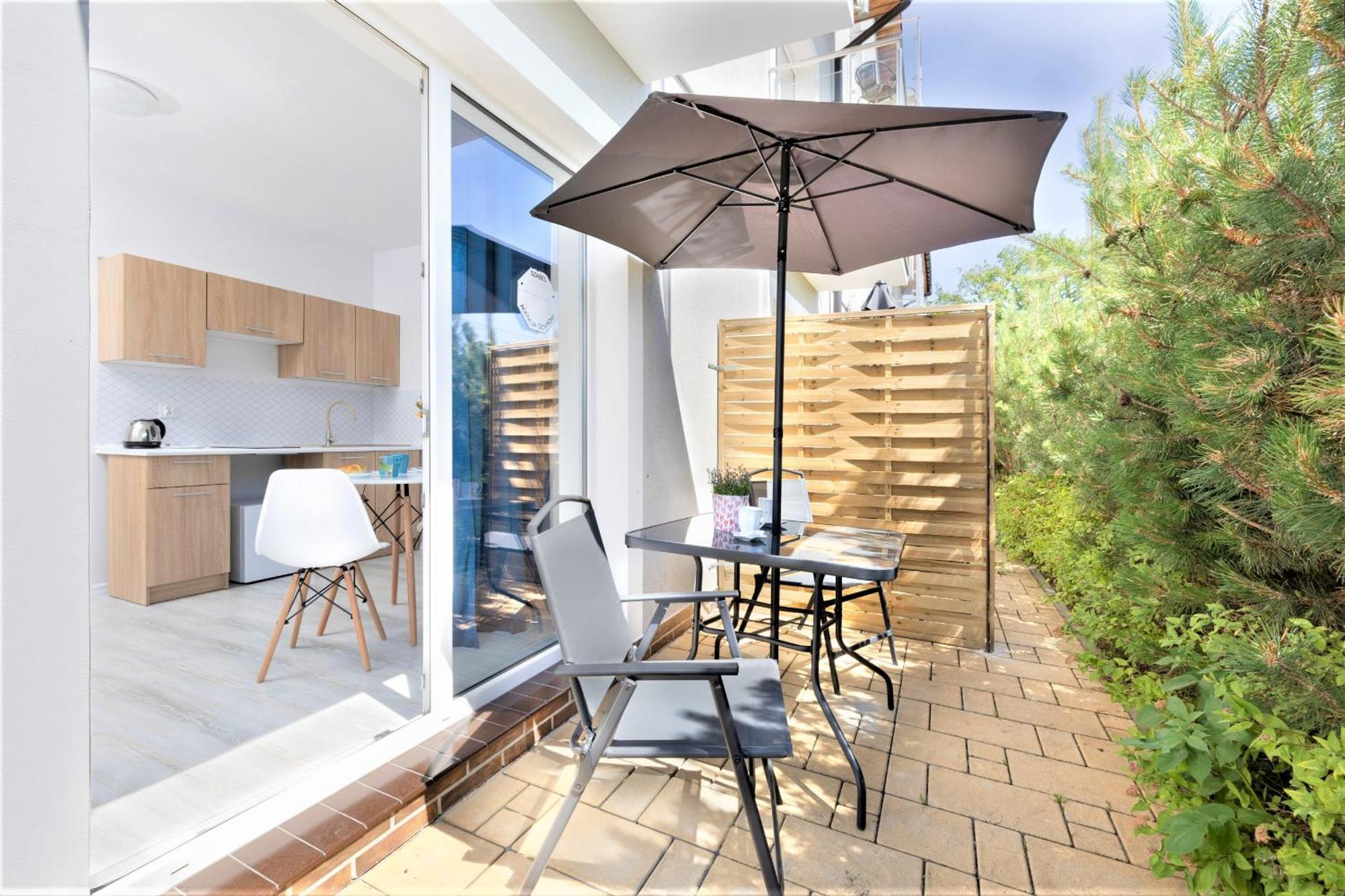 Apartamenty Przy Plazy, Ogrod - Grzybowo-Kolobrzeg - Nadmorska 26 Гжибово Екстериор снимка